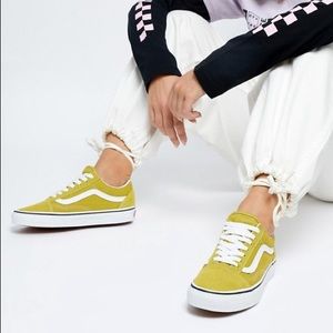 Vans Old Skool Cress Green size 6 W